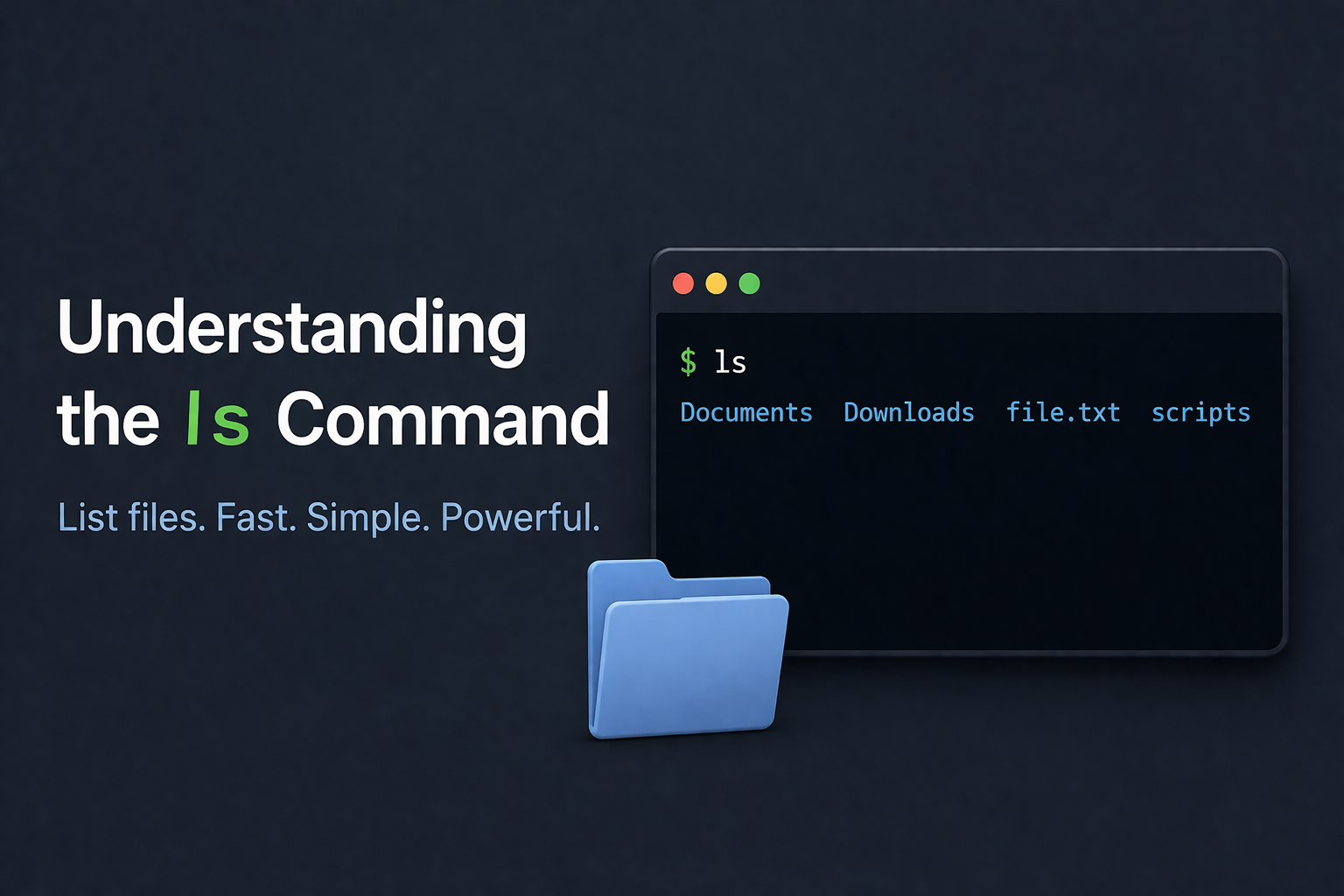 ls command linux example file listing