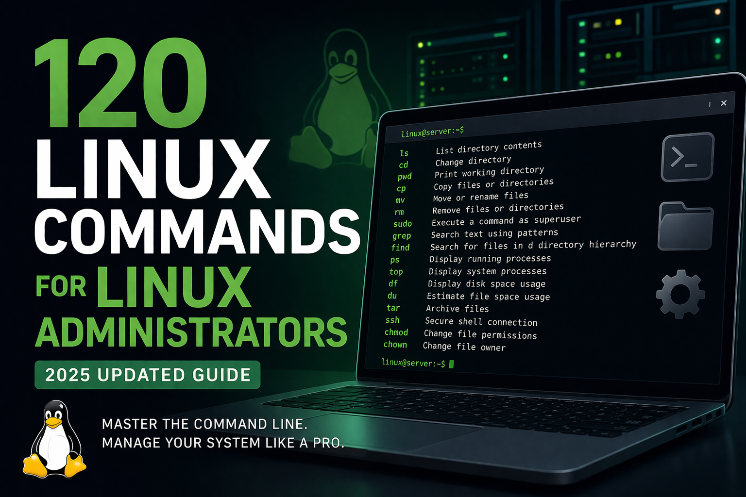 Linux commands list