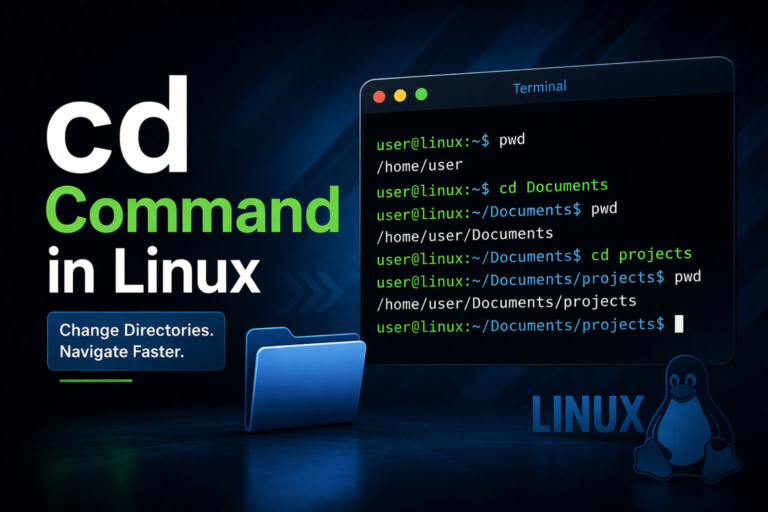 cd command linux
